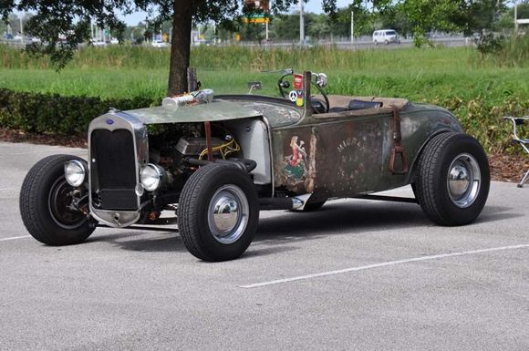 '30 Ford Roadster RatRod SBC/ new intake,exh,strtr,alt,etc, new everything. Newly rebuilt TH-350-C auto, new brakes from master to all 4 corners, new wiring harness, lights,etc
Daily driver, routinely make 100 mi roundtrips to shows,etc.