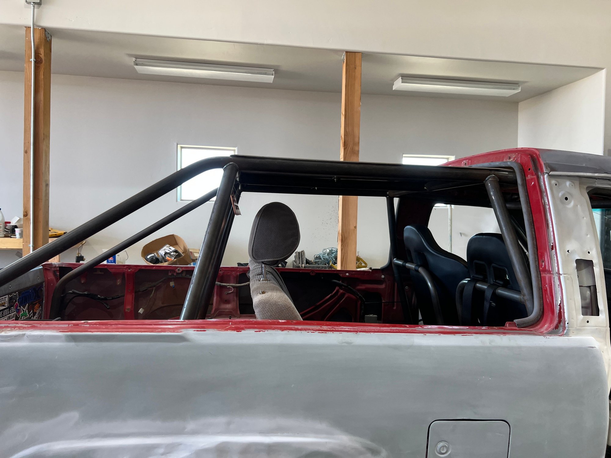Got the cage burnt in. Added a shade topper for the kiddos. 