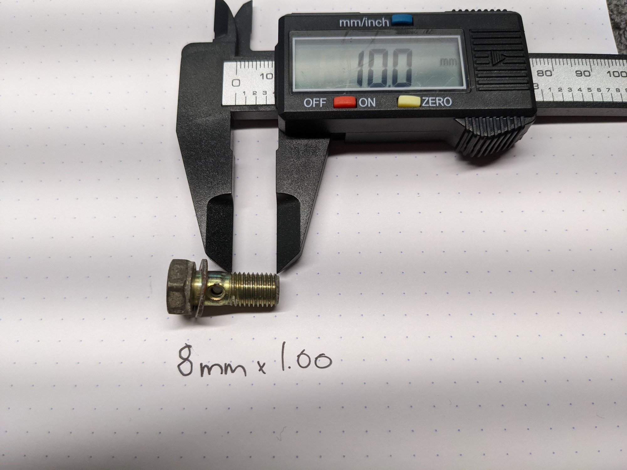 1991 22RE Fuel Pressure Banjo Bolt YotaTech Forums