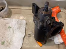 Yes, I had to take the power piston out and bearing shell off again. Grrrr.