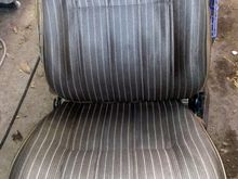 cleaned seat is quite soft an has a shine to the threads i think once repaired should be great
