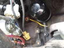 the bolt directly under the oil filter was where I thought the OPS was supposed to go and where the OPS is now is where I thought the KS was supposed to go...any ideas!?