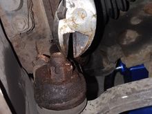 Thankfully cotter pins are cheap.  