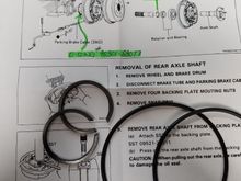 Time to get back to my bearing/seal job.

Picked up the O rings and Snap Rings from the dealer today. O rings were around $9 each and snap rings around $4 each. I'm only doing one side at the moment, but might as well have the other ones on hand.

Almost ready to start cleaning parts and reassembling. 