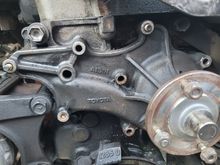 Broke the bolt off flush on the bottom left side. Still have to get it out.