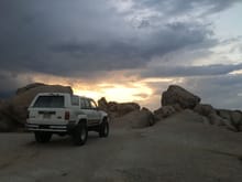 First time in Alabama Hills and the sunsets certainly did not disappoint.
