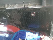 rear cargo panel door with fancy boat hatch (doesn't have the lock installed yet, and I didn't get the locking boat latch as I wanted all of the locks to work with the Toyota ignition key, so I picked up several lock kits and will have the pins changed to my key)