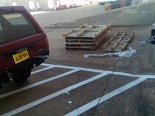 sort of the setup I had against the dock