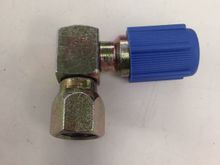 NAPA for the win
High side cheap adapter fits
Lo side fits, but you will never be able to connect the manifold

I put right angle adapters on both sides
Steel ones
From NAPA