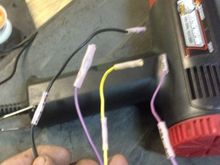 This was someone's idea of a stereo installation. they even used an installation harness, so this was all easily unplugged from the vehicle and there was no reason they needed an extra 3 inches of wire, so WHY put 2 crimps on each one?