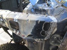 Once the other side was complete it was a full mock up just be sure it all still fit and lined up before I commited to fully welding it all up. May just use some self-tapers on that rear vertical run of spot welds but otherwise its on.
