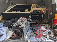 FIgure out that complicated ARB compressor harness. Wiring diagram is only for use with two solenoids... hmmm. Test, success!