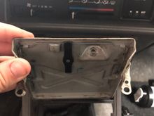 remove the ash tray (3 screws)