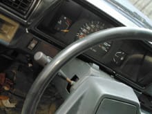 Steering wheel and cover from an 85 yota