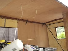 installing walls and ceiling after prewire