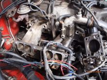 part of previous injector rewiring visible