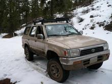 My old 4runner.  Only a 4banger but I miss it.