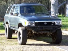 My second 4Runner.  Rock Crawlers, 31's, MC front and rear bumpers, MM hubs.  92, V6, 5 speed.  Sold.