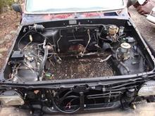 Engine compartment / fire wall all done.