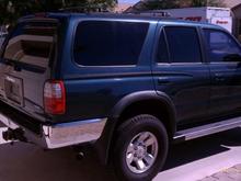 First shots of her in the driveway.  Passenger Rear.