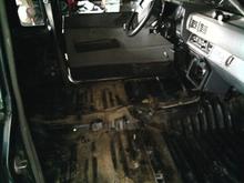 gutted interior