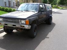 front, just before x-country trip