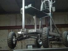 finished welding cart