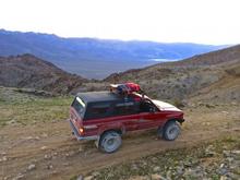 The view before we head down.