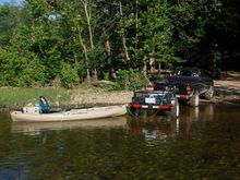 My NuCanoe Frontier 12 and my little Off Road Trailer (which is really for my 1st Gen 4Runner).