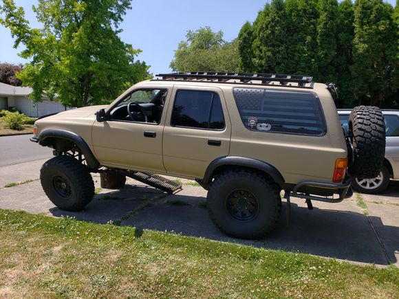 Lame driveway flex test