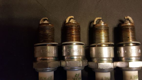 From right to left 1,2,3,4