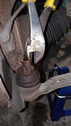 Thankfully cotter pins are cheap.  