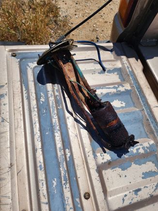 Old fuel pump
