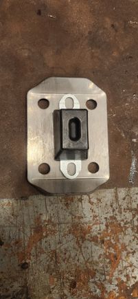 Trail gear says to weld the bump stops to plate. I decided to bolt them instead.