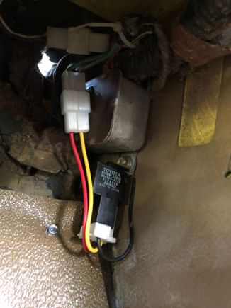  Ew relay right smack on top of the old one.  