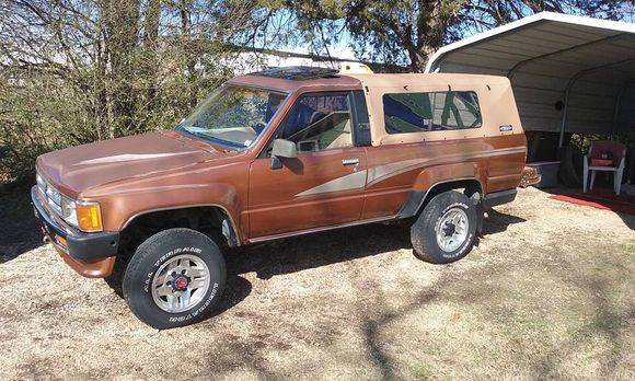 My current project. '89 1st Gen 4Runner.
