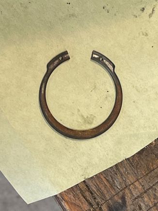 Gotta reuse this snap ring!