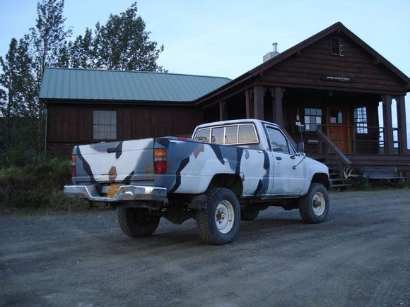 Roland, one year after the paint ‘job’ a bit lighter , post spring rehab 