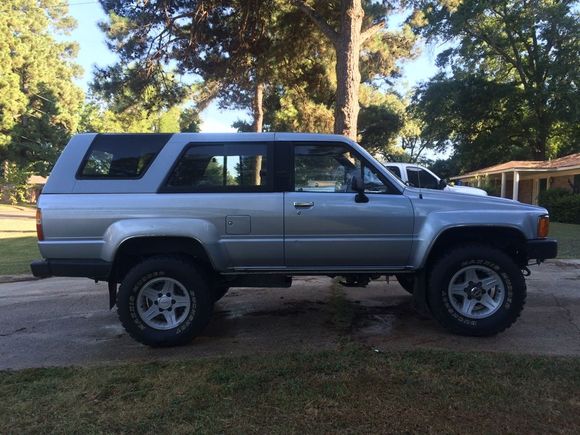 Running pretty well with Tundra wheels and good tires.