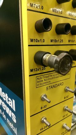 both bolts on either side of the Fuel Filter