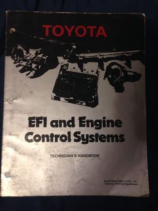 Toyota training manual from 1986