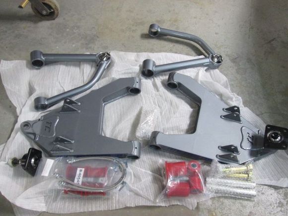 Stepped up a bit more and purchased the boxed lower control arm upgrade.