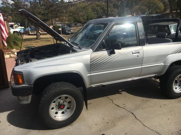 front fender sanding