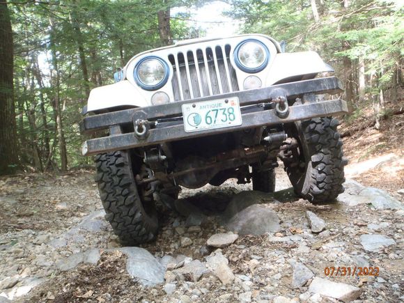a little flex from the old jeep