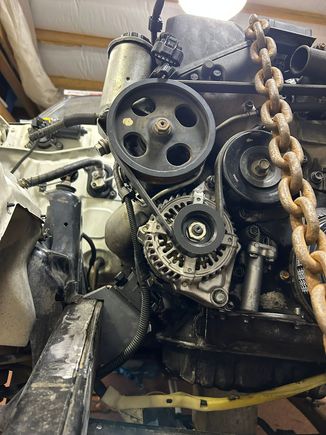 passenger side has plenty of space