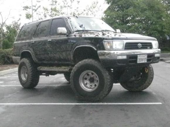 Just a little bit of mud