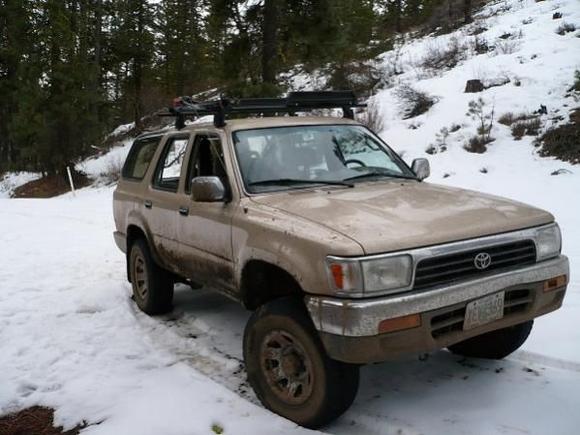 My old 4runner.  Only a 4banger but I miss it.