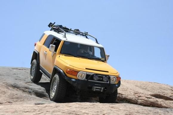 Fins'n'things, Moab, the FJ performed above expectations!