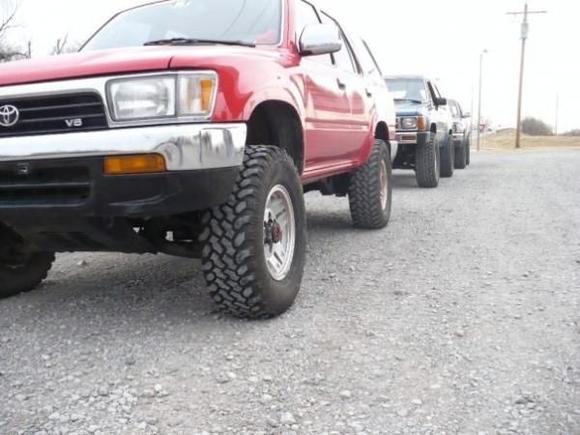 1994 Runner, 1987 Runner, and 1990 Runner.