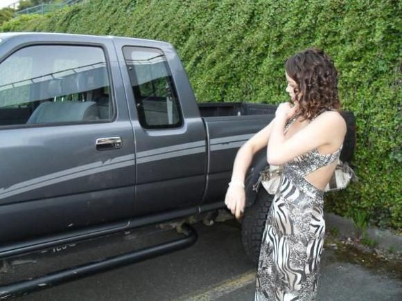 who needs to roll up to prom in a limo when i have a yota! :)